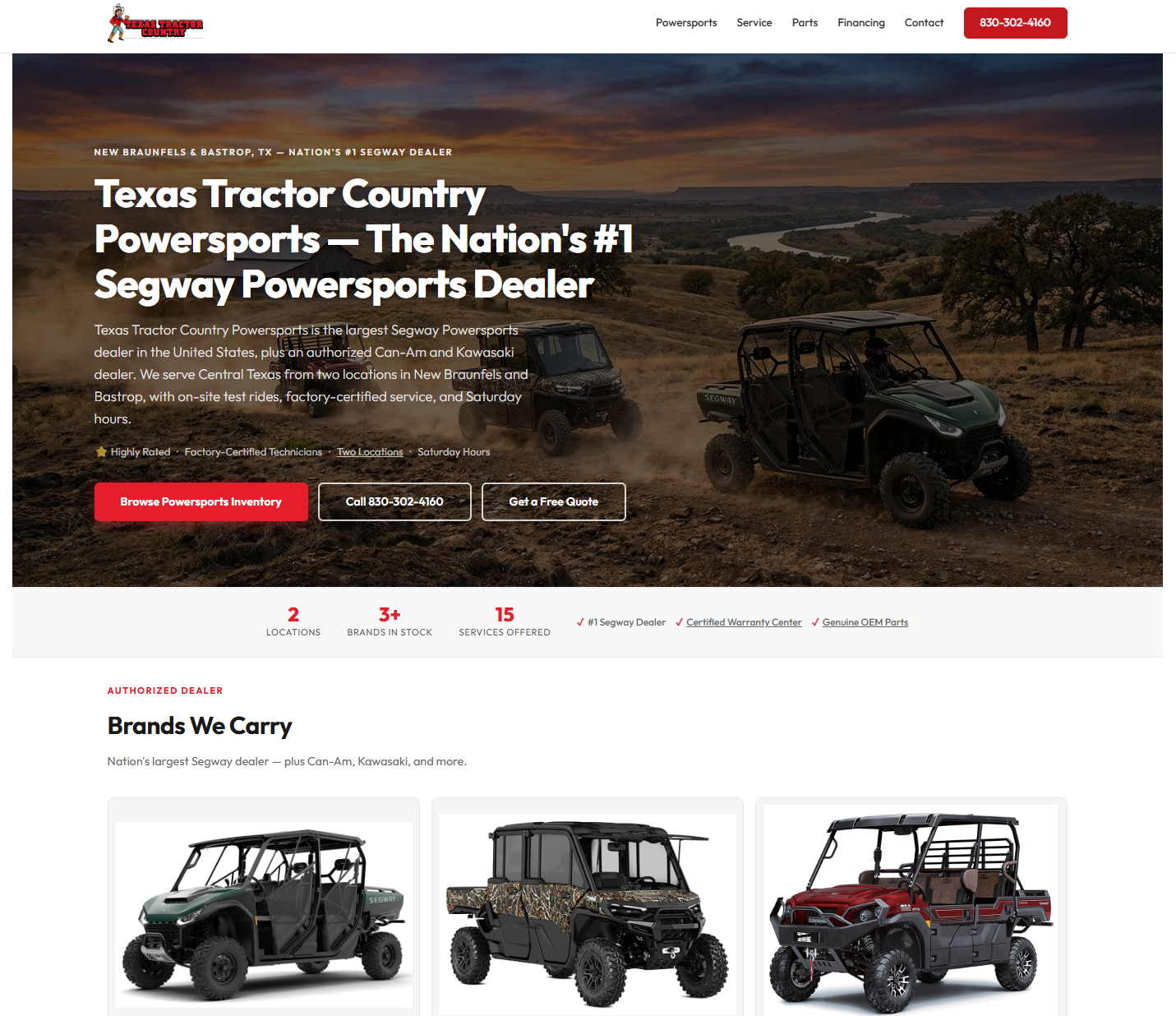 Texas Tractor Country Powersports