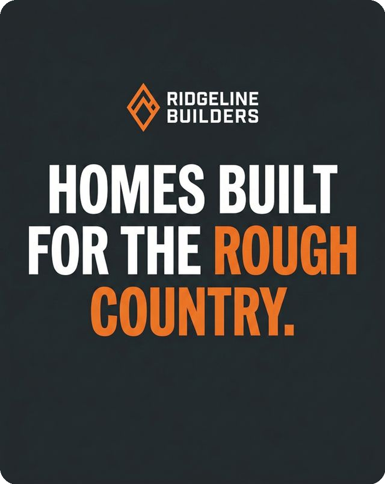 Ridgeline Builders single-channel social mockup