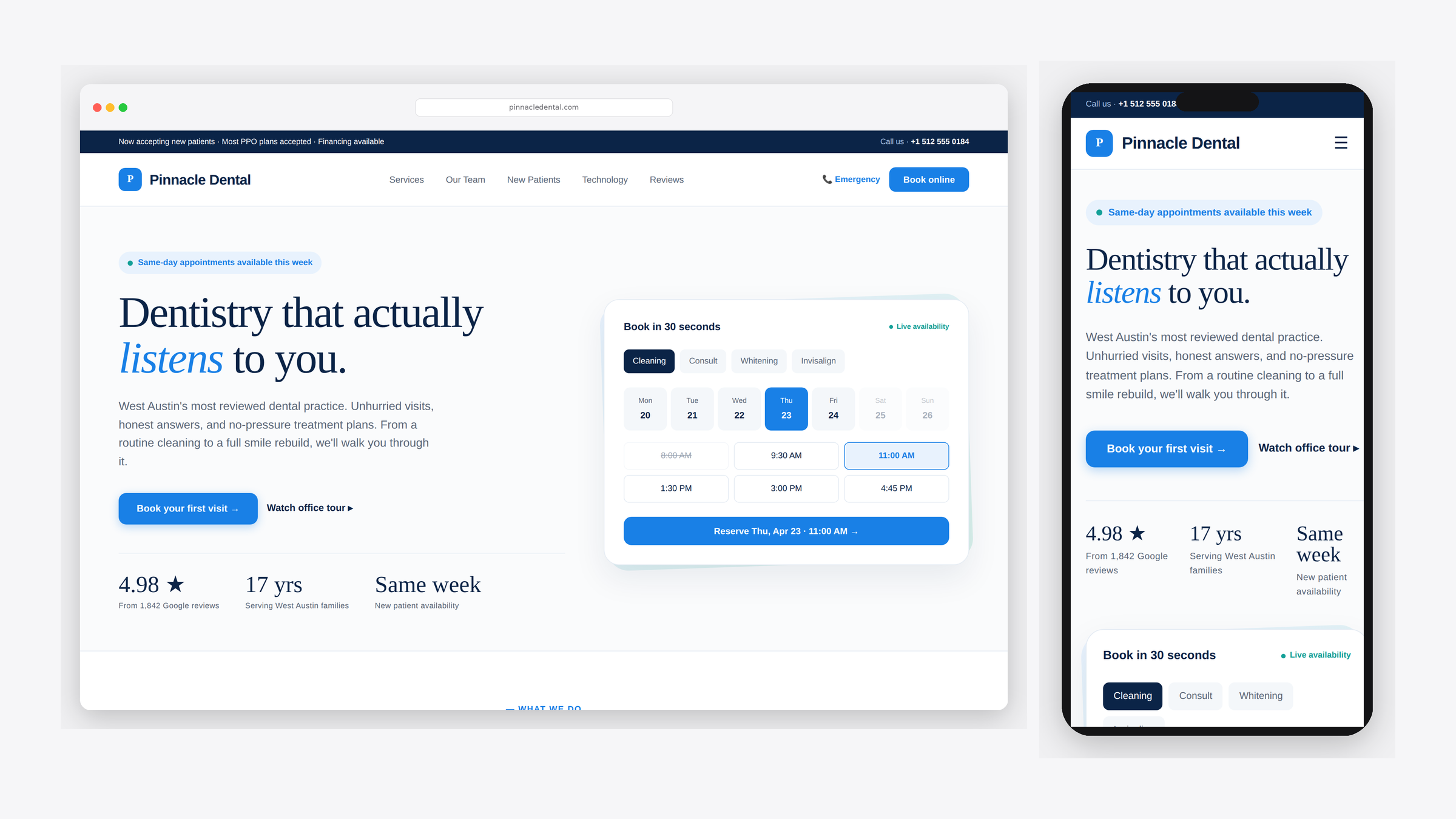 Pinnacle Dental — Dental practice