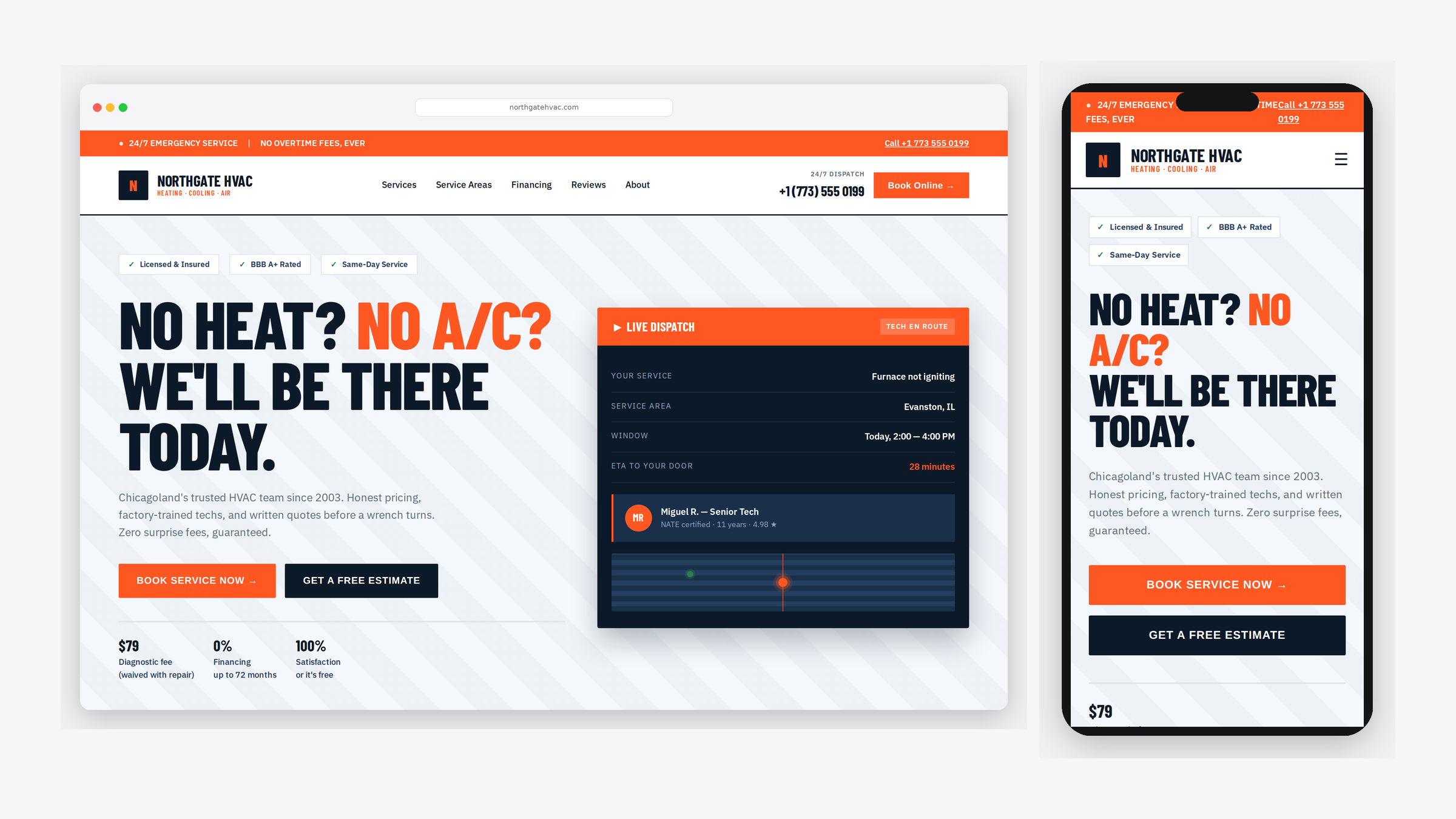 Northgate HVAC — Field service