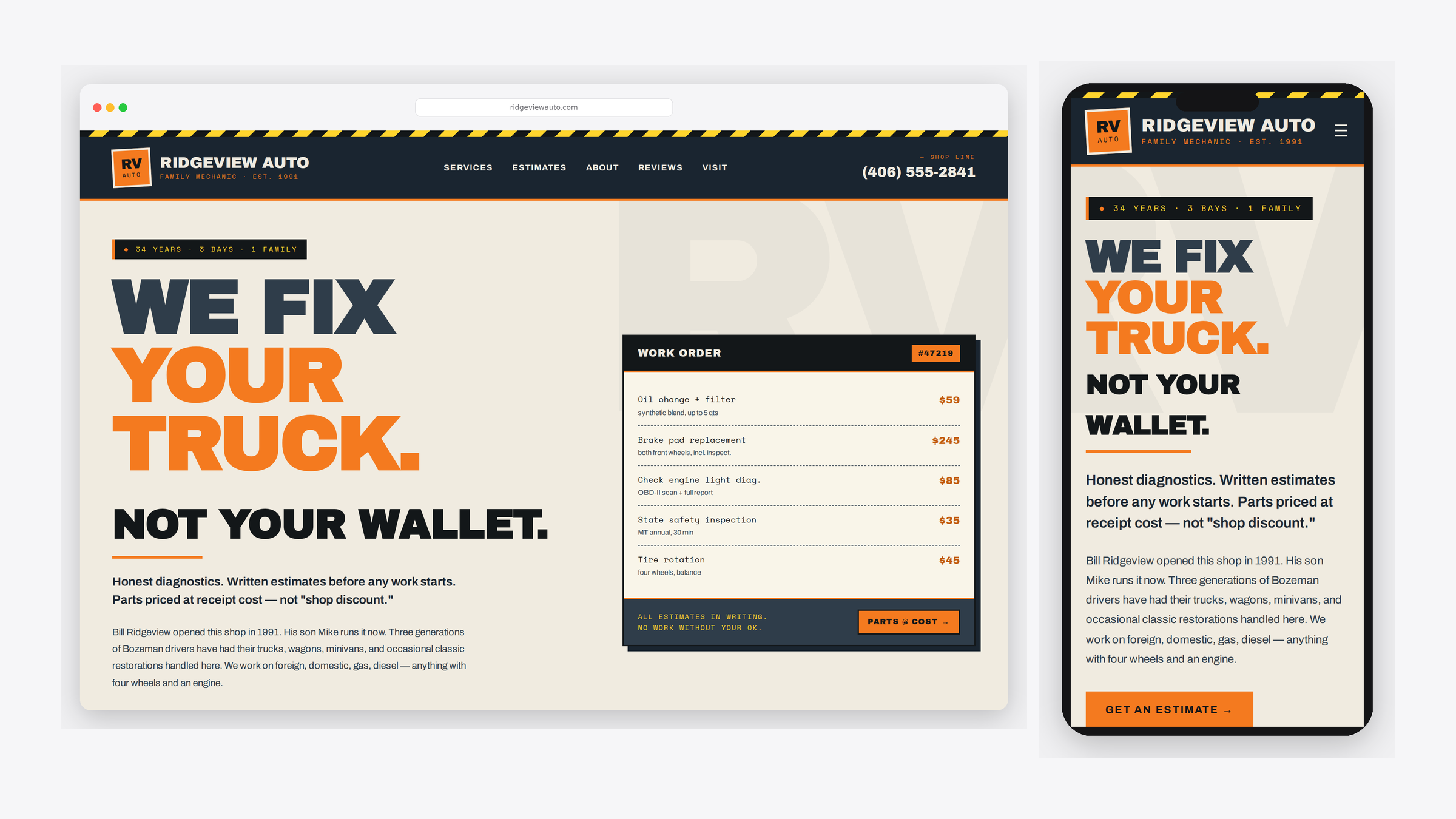 Ridgeview Auto — Family auto repair