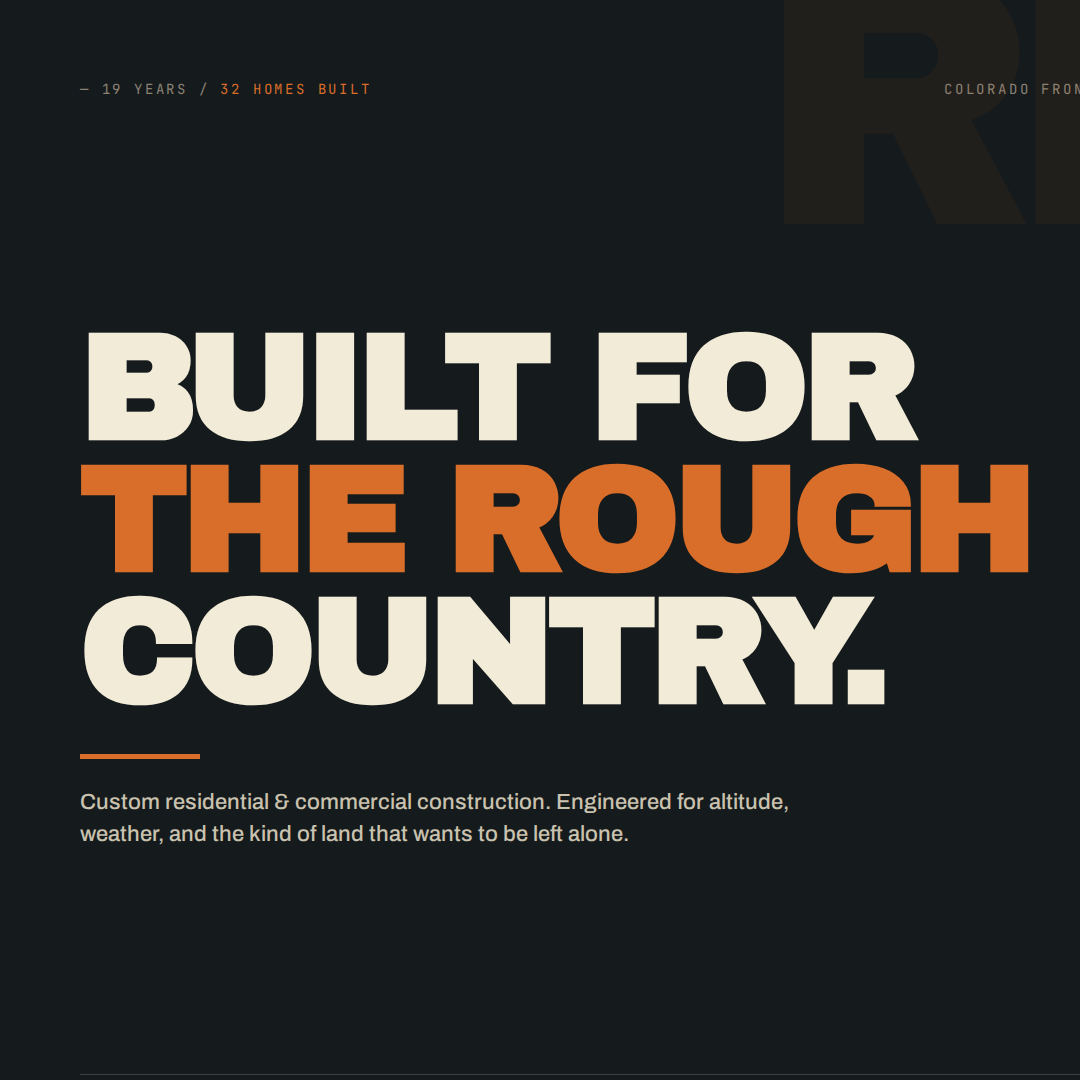 Ridgeline Builders — Instagram post