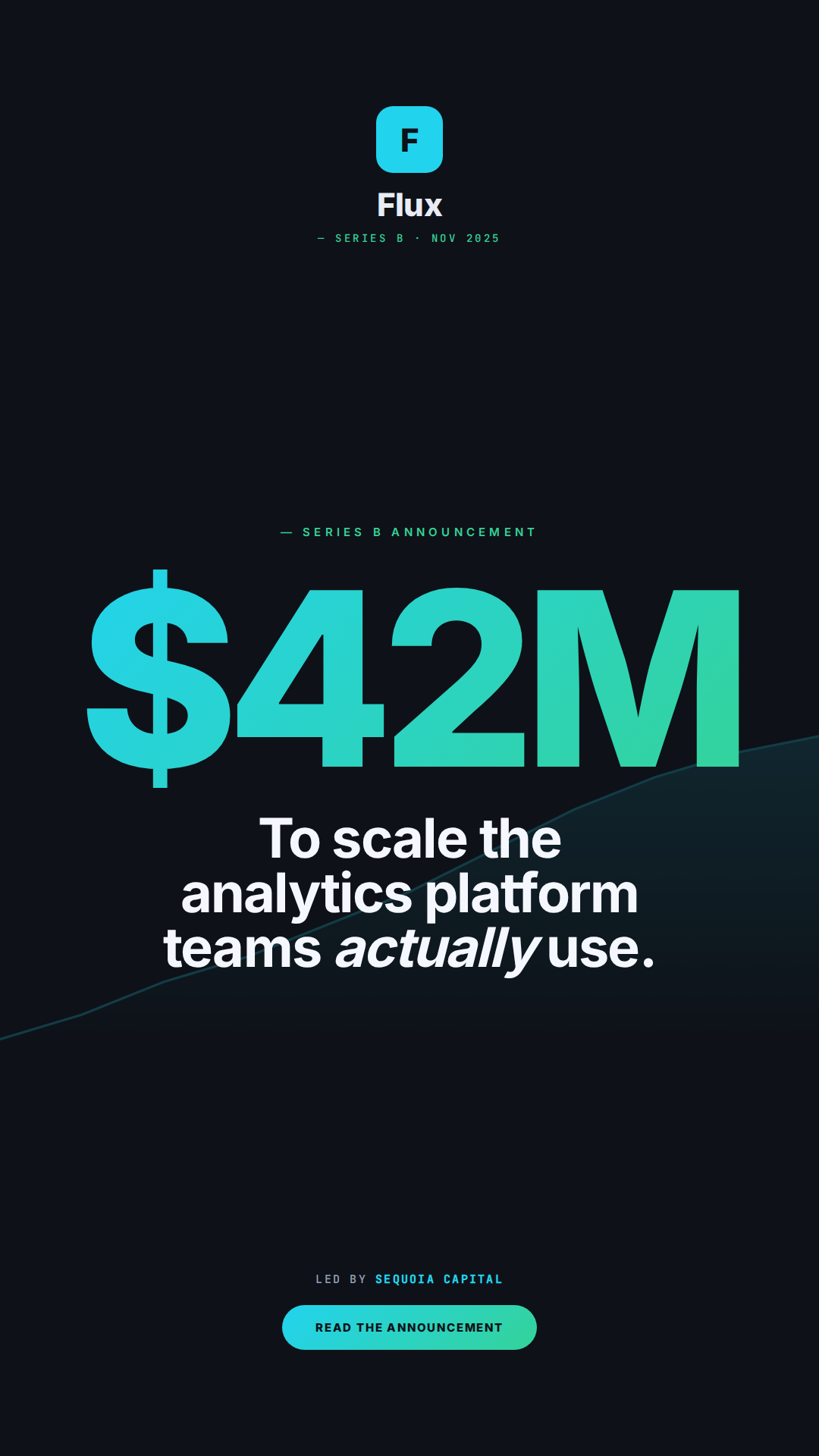 Flux Analytics — Instagram/Facebook Story